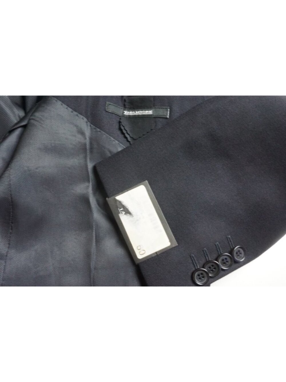 Tagliatore Solid Blue Woven 100% Wool Sport Coat Jacket Sz 50R BRAND NEW